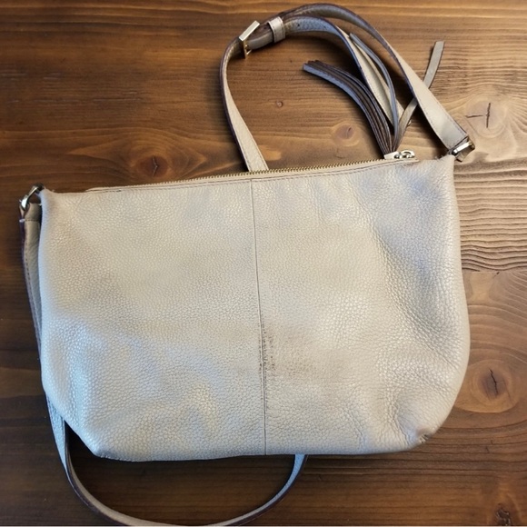 Kate Spade Neutral Color Leather Crossbody (13x9x6). Great for spring & summer! - Picture 10 of 11